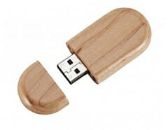 USB 3.0 דיסק און קי עץ אובלי CDPUW 004